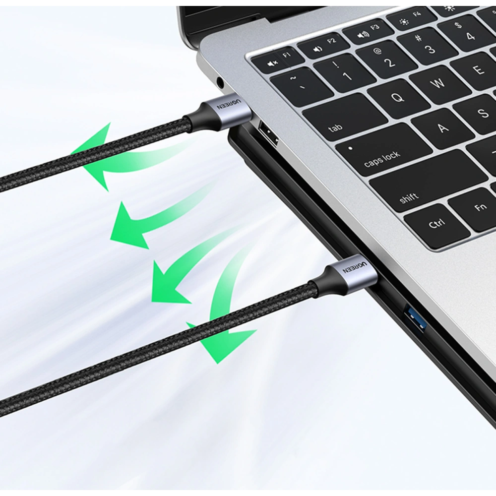 Hurtownia GSM - UGREEN US373 Kabel USB-A/USB-A 3.0 5Gb/s 2m grau - UGR1484 - {ean13} - Hurt