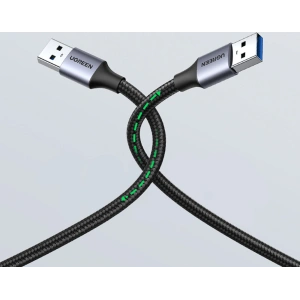 Hurtownia GSM - Cablul UGREEN US373 USB-A/USB-A 3.0 5Gb/s 2m gri - UGR1484 - {ean13} - Hurt