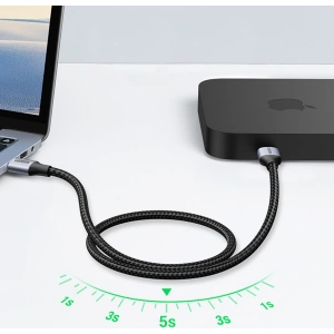 Hurtownia GSM - Cablul UGREEN US373 USB-A/USB-A 3.0 5Gb/s 2m gri - UGR1484 - {ean13} - Hurt
