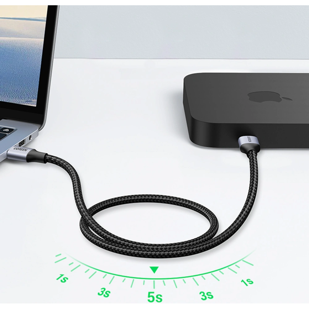 Hurtownia GSM - UGREEN US373 USB-A/USB-A 3.0 5Gb/s 2m szürke kábel - UGR1484 - {ean13} - Hurt