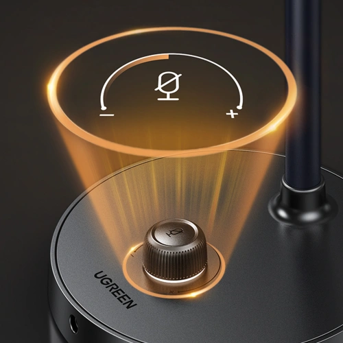 Mikrofon UGREEN CM564 USB z podstawką czarny