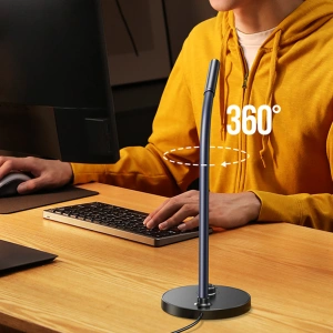 Hurtownia GSM - Mikrofon UGREEN CM564 USB s podstavcem černý - UGR1485 - {ean13} - Hurt