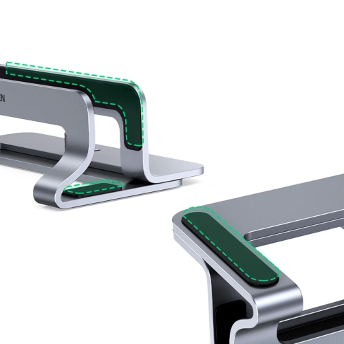 Podstawka pod laptopa UGREEN LP258 aluminiowy pionowy srebrny