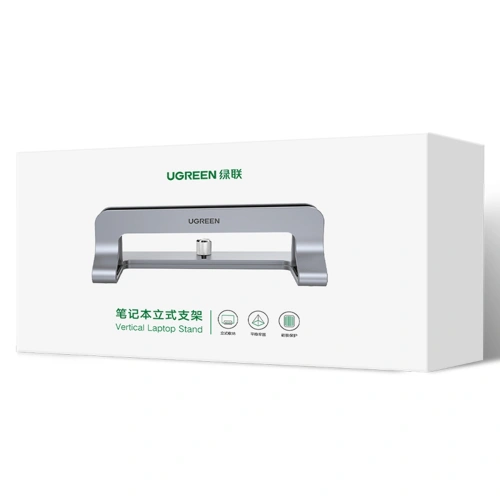 Podstawka pod laptopa UGREEN LP258 aluminiowy pionowy srebrny