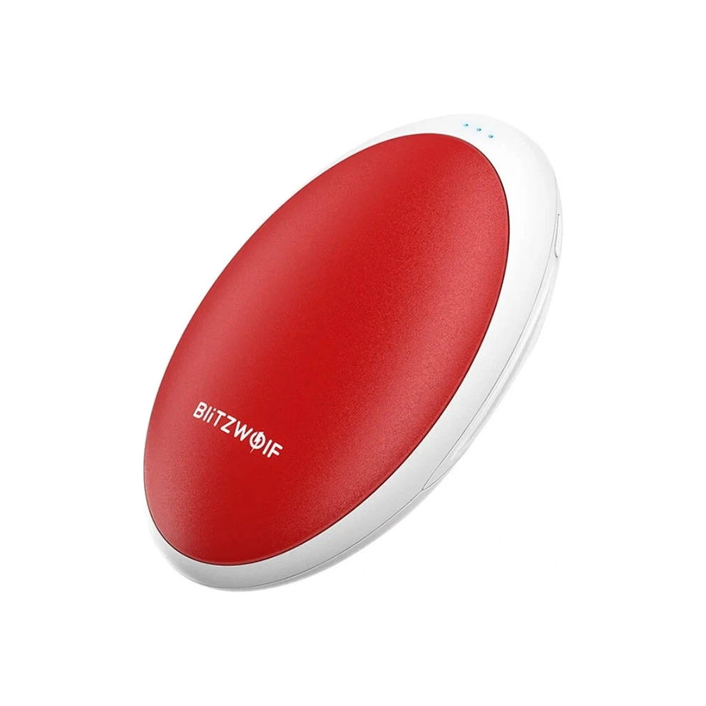 Hurtownia GSM - Încălzitor portabil pentru mâini, Powerbank 5200mAh Blitzwolf BW-P15 (roșu) - BLZ549 - {ean13} - Hurt