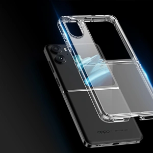Hurtownia GSM - Etui Dux Ducis Clin Oppo Find N2 Flip przezroczyste - DDS1650 - {ean13} - Hurt