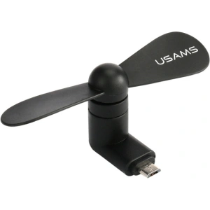 Wholesale USAMS US-ZB009 Fan microUSB black - USA938 - {ean13} - Hurt