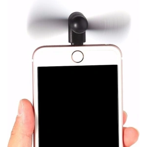Wholesale USAMS US-ZB009 Fan microUSB black - USA938 - {ean13} - Hurt