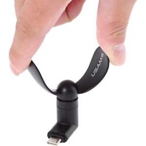 Wholesale USAMS US-ZB009 Fan microUSB black - USA938 - {ean13} - Hurt