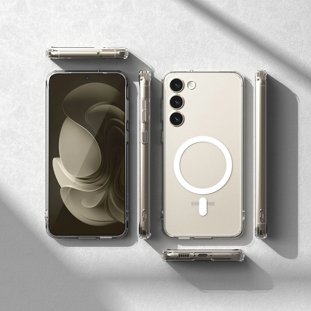 Hurtownia GSM - Etui Ringke Fusion Magnetic MagSafe Samsung Galaxy S23+ Plus Mattklar - RGK1800 - {ean13} - Hurt