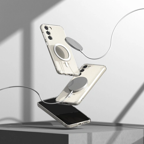 Etui Ringke Fusion Magnetic MagSafe Samsung Galaxy S23+ Plus Matte Clear