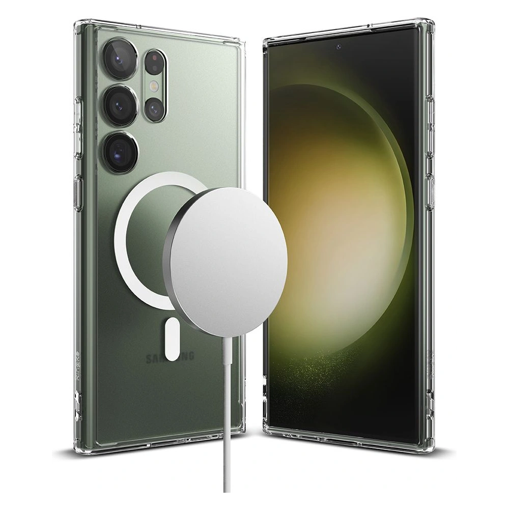 Hurtownia GSM - Etui Ringke Fusion Magnetic MagSafe Samsung Galaxy S23 Ultra Mattklar - RGK1801 - {ean13} - Hurt
