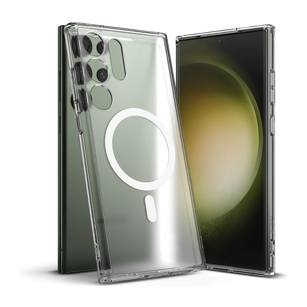 Hurtownia GSM - Etui Ringke Fusion Magnetic MagSafe Samsung Galaxy S23 Ultra Mattklar - RGK1801 - {ean13} - Hurt