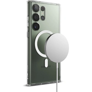 Wholesale Ringke Fusion Magnetic MagSafe Samsung Galaxy S23 Ultra Matte Clear - RGK1801 - {ean13} - Hurt