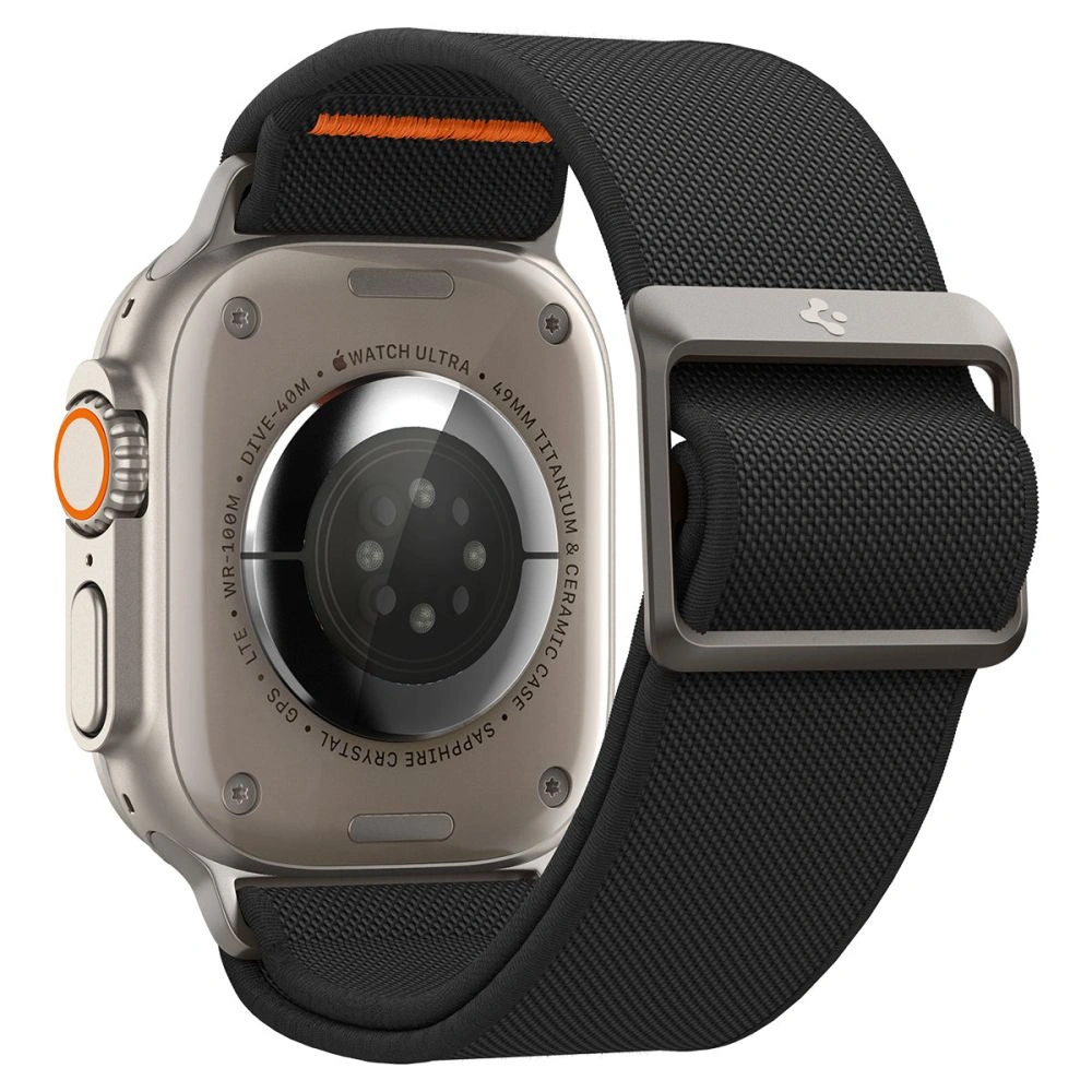 Hurtownia GSM - Pasek Spigen Fit Lite Ultra Apple Watch 4/5/6/7/SE/8/9/Ultra 44/45/49mm Fekete - SPN2839 - {ean13} - Hurt