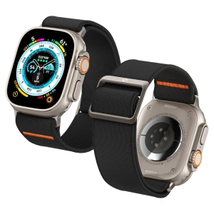 Hurtownia GSM - Pasek Spigen Fit Lite Ultra Apple Watch 4/5/6/7/SE/8/9/Ultra 44/45/49mm Černý - SPN2839 - {ean13} - Hurt
