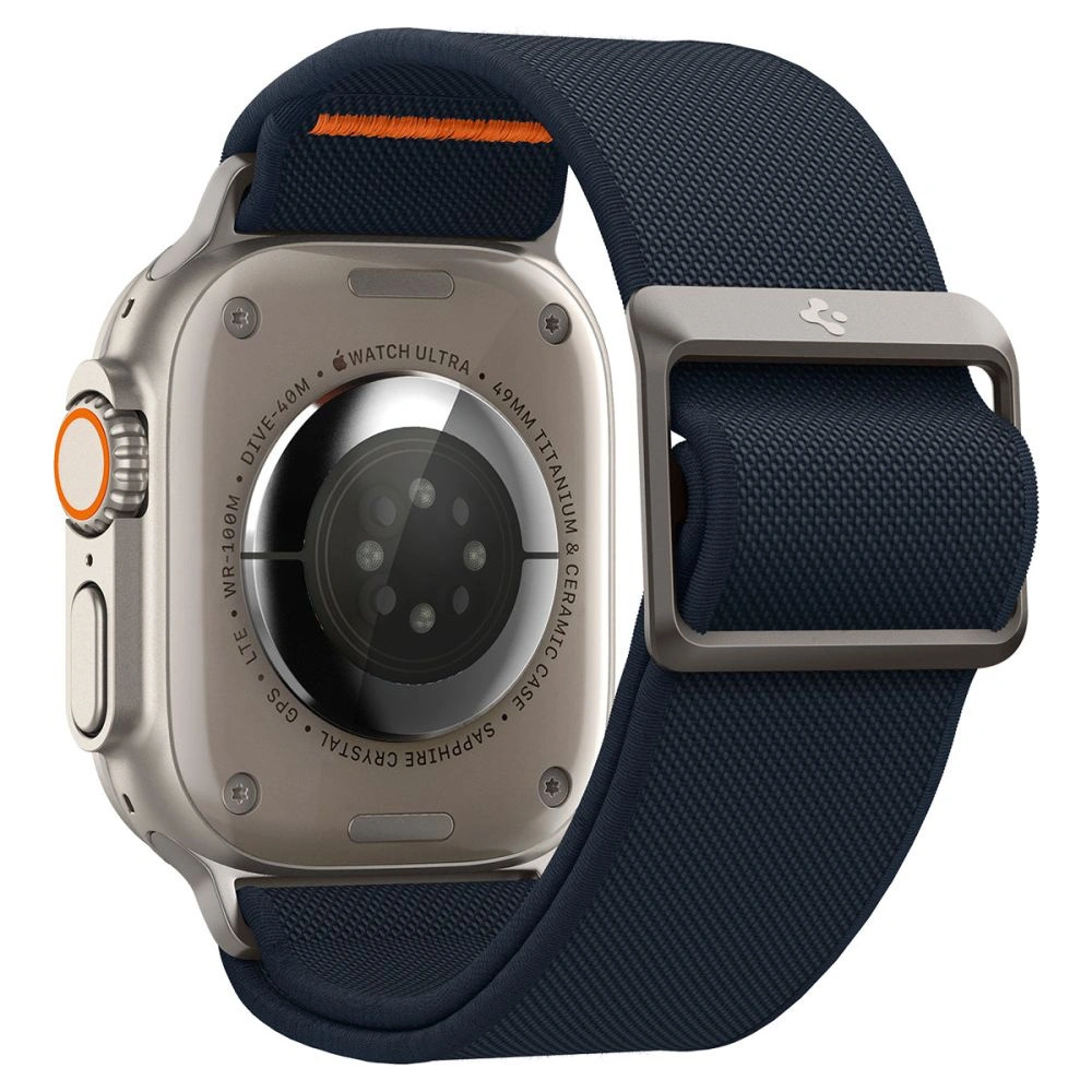 Wholesale Belt Spigen Fit Lite Ultra Apple Watch 4/5/6/7/SE/8/9/Ultra 44/45/49mm Navy - SPN2840 - {ean13} - Hurt