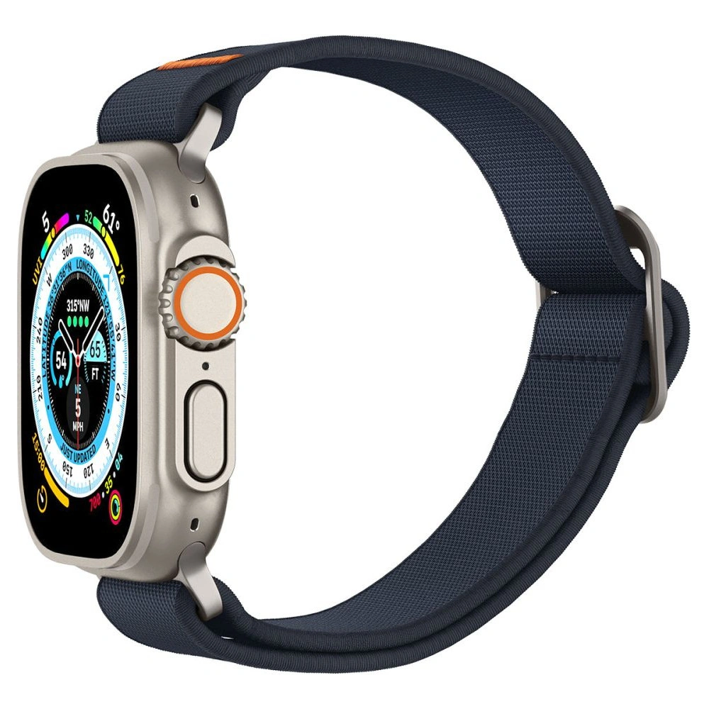 Wholesale Belt Spigen Fit Lite Ultra Apple Watch 4/5/6/7/SE/8/9/Ultra 44/45/49mm Navy - SPN2840 - {ean13} - Hurt