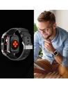 Hurtownia GSM - + etui Kingxbar CYF148 2w1 Apple Watch 4/5/6/7/8/9/SE 44/45mm silberne - KGX637 - {ean13} - Hurt