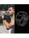 Hurtownia GSM - Pánt + tok Kingxbar CYF148 2w1 Apple Watch 4/5/6/7/8/9/SE 44/45mm fekete - KGX639 - {ean13} - Hurt