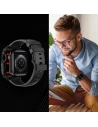 Hurtownia GSM - Pánt + tok Kingxbar CYF148 2w1 Apple Watch 4/5/6/7/8/9/SE 44/45mm fekete - KGX639 - {ean13} - Hurt