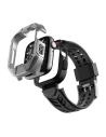 Hurtownia GSM - Pasek + etui Kingxbar CYF136 2w1 Apple Watch 4/5/6/7/8/9/SE 44/45mm ezüst - KGX642 - {ean13} - Hurt