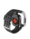 Hurtownia GSM - Pasek + etui Kingxbar CYF136 2w1 Apple Watch 4/5/6/7/8/9/SE 44/45mm ezüst - KGX642 - {ean13} - Hurt