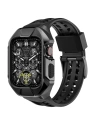 Belt + case Kingxbar CYF136 2w1 Apple Watch 4/5/6/7/8/9/SE 44/45mm black