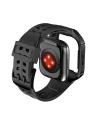 Hurtownia GSM - Pásek + etui Kingxbar CYF136 2w1 Apple Watch 4/5/6/7/8/9/SE 44/45mm černé - KGX644 - {ean13} - Hurt