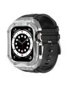 Hurtownia GSM - + etui Kingxbar CYF140 2w1 Apple Watch 4/5/6/7/8/9/SE 44/45mm silber - KGX647 - {ean13} - Hurt