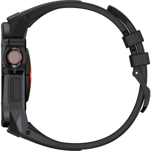 Hurtownia GSM - Pasek + etui Kingxbar CYF140 2w1 Apple Watch 4/5/6/7/8/9/SE 44/45mm srebrne - KGX647 - {ean13} - Hurt