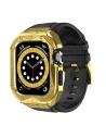 Belt + case Kingxbar CYF140 2w1 Apple Watch 4/5/6/7/8/9/SE 44/45mm gold