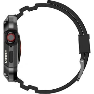 Hurtownia GSM - Pasek + etui Kingxbar CYF134 2w1 Apple Watch 4/5/6/7/8/9/SE 44/45mm czarne - KGX651 - {ean13} - Hurt