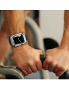 Hurtownia GSM - Pánt + tok Kingxbar CYF134 2w1 Apple Watch 4/5/6/7/8/9/SE 44/45mm fekete - KGX651 - {ean13} - Hurt