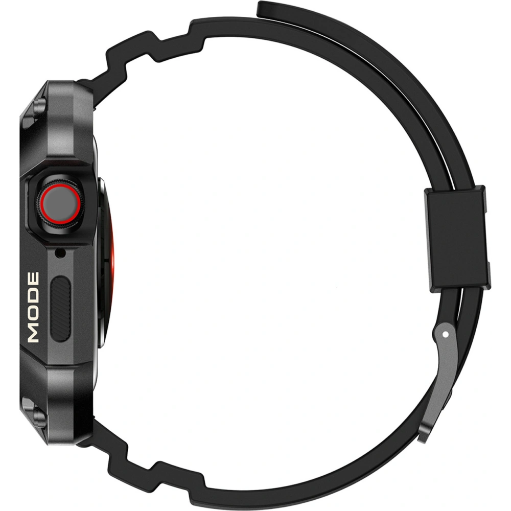 Wholesale Strap + case Kingxbar CYF134 2w1 Apple Watch 4/5/6/7/8/9/SE 44/45mm black - KGX652 - {ean13} - Hurt