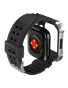 Hurtownia GSM - Pásek + etui Kingxbar CYF134 2w1 Apple Watch 4/5/6/7/8/9/SE 44/45mm stříbrné - KGX654 - {ean13} - Hurt