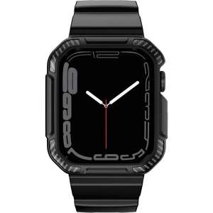 Hurtownia GSM - Pasek + etui Kingxbar CYF537 2w1 Apple Watch 4/5/6/7/SE/8/9 44/45mm czarne - KGX655 - {ean13} - Hurt