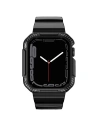Hurtownia GSM - Pásky + etui Kingxbar CYF537 2w1 Apple Watch 4/5/6/7/SE/8/9 44/45mm černé - KGX655 - {ean13} - Hurt
