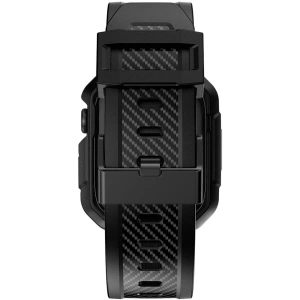 Hurtownia GSM - Pasek + etui Kingxbar CYF537 2w1 Apple Watch 4/5/6/7/SE/8/9 44/45mm czarne - KGX655 - {ean13} - Hurt