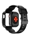 Hurtownia GSM - Pásky + etui Kingxbar CYF537 2w1 Apple Watch 4/5/6/7/SE/8/9 44/45mm černé - KGX655 - {ean13} - Hurt