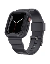 Hurtownia GSM - + etui Kingxbar CYF537 2w1 Apple Watch 4/5/6/7/SE/8/9 44/45mm grau - KGX656 - {ean13} - Hurt