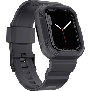 Hurtownia GSM - Pasek + etui Kingxbar CYF537 2w1 Apple Watch 4/5/6/7/SE/8/9 44/45mm szare - KGX656 - {ean13} - Hurt