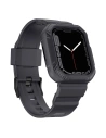 Hurtownia GSM - Pásek + etui Kingxbar CYF537 2w1 Apple Watch 4/5/6/7/SE/8/9 44/45mm šedé - KGX656 - {ean13} - Hurt
