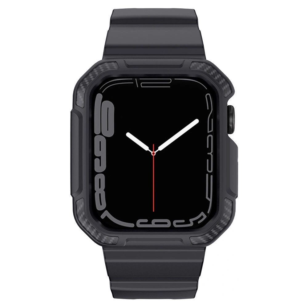 Hurtownia GSM - Pásek + etui Kingxbar CYF537 2w1 Apple Watch 4/5/6/7/SE/8/9 44/45mm šedé - KGX656 - {ean13} - Hurt