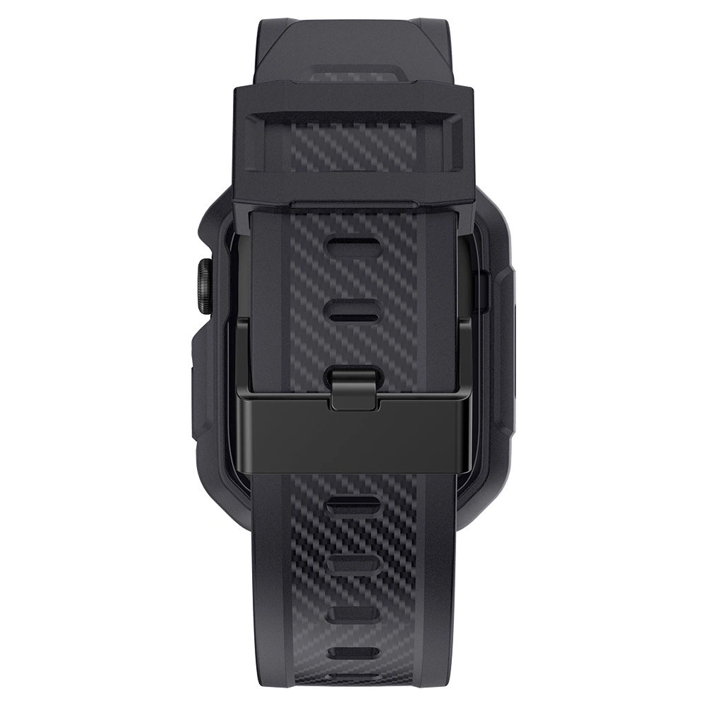 Hurtownia GSM - Pásek + etui Kingxbar CYF537 2w1 Apple Watch 4/5/6/7/SE/8/9 44/45mm šedé - KGX656 - {ean13} - Hurt