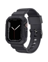 Hurtownia GSM - Pásek + etui Kingxbar CYF537 2w1 Apple Watch 4/5/6/7/SE/8/9 44/45mm šedé - KGX656 - {ean13} - Hurt