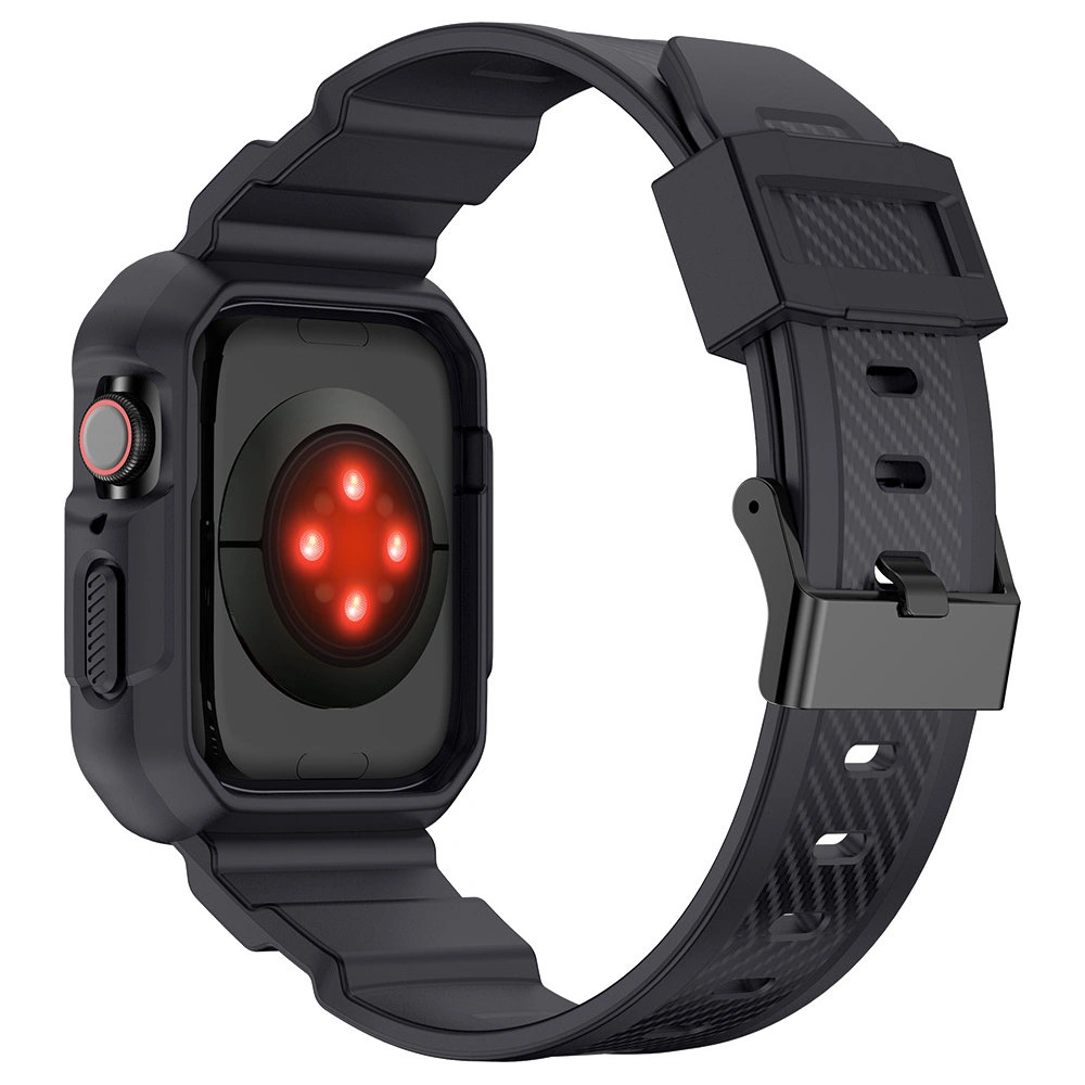 Wholesale Belt + case Kingxbar CYF537 2w1 Apple Watch 4/5/6/7/SE/8/9 44/45mm gray - KGX656 - {ean13} - Hurt