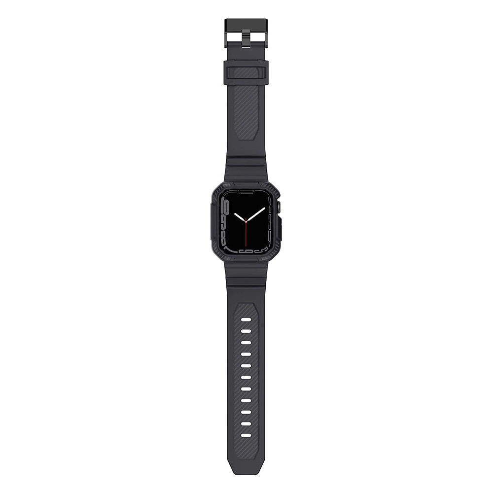 Wholesale Belt + case Kingxbar CYF537 2w1 Apple Watch 4/5/6/7/SE/8/9 44/45mm gray - KGX656 - {ean13} - Hurt