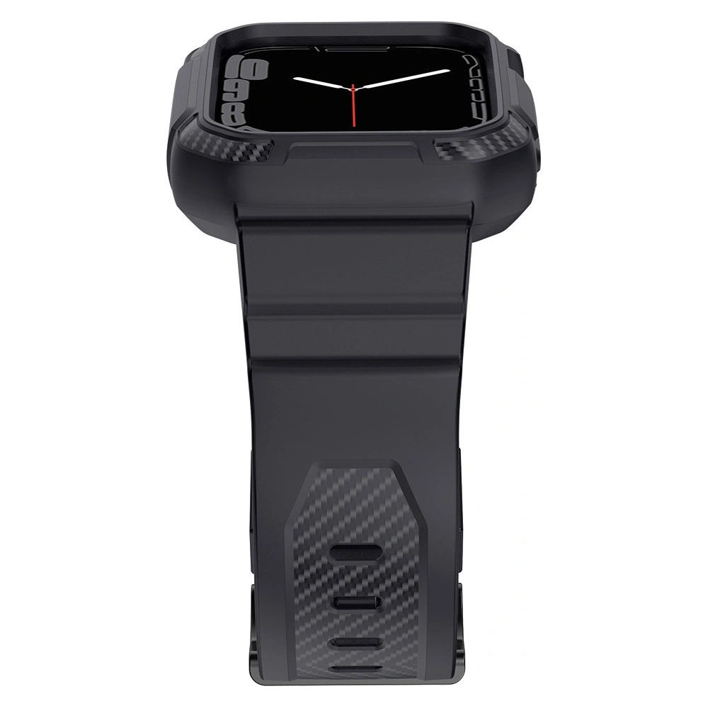Hurtownia GSM - Pásek + etui Kingxbar CYF537 2w1 Apple Watch 4/5/6/7/SE/8/9 44/45mm šedé - KGX656 - {ean13} - Hurt
