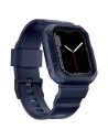 Hurtownia GSM - Pásek + etui Kingxbar CYF537 2w1 Apple Watch 4/5/6/7/SE/8/9 44/45mm modré - KGX657 - {ean13} - Hurt